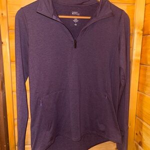Market & Spruce Active Purple Top